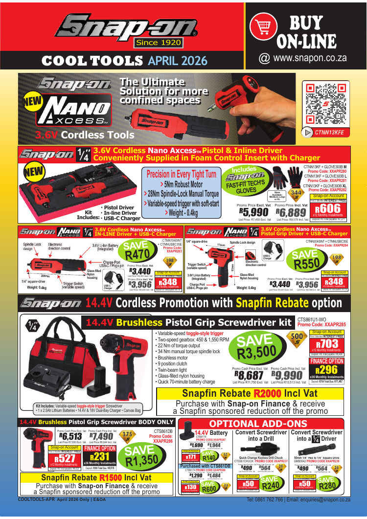 Cool Tools April 2026 - Access in Tight Spaces