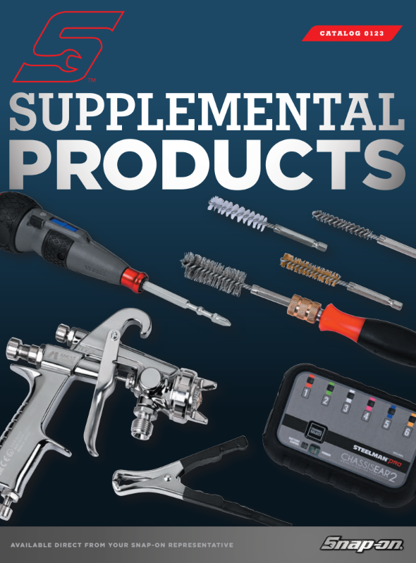 Snap-on Supplemental Products Catalog 0123